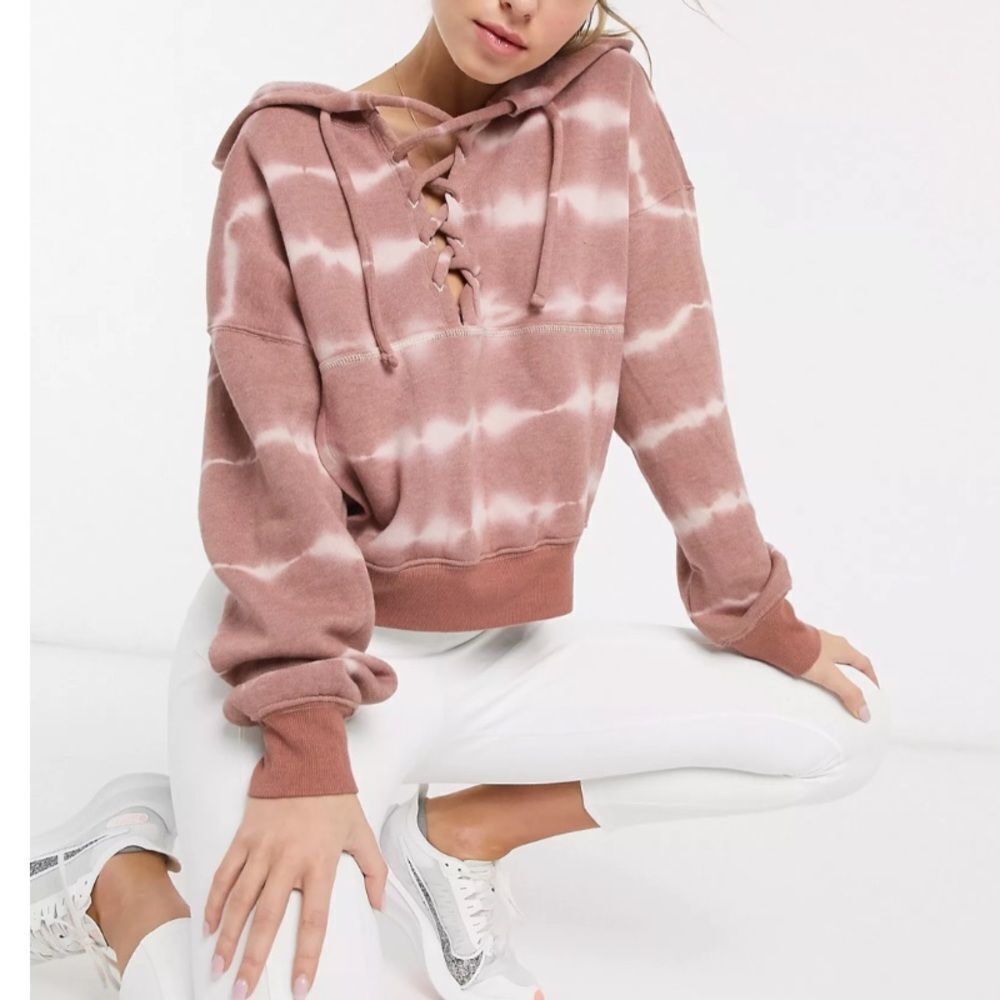 NWT Free People Tie Dye Believer Hoodie